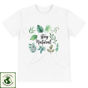 Stay Natural Sustainable Watercolor T-Shirt