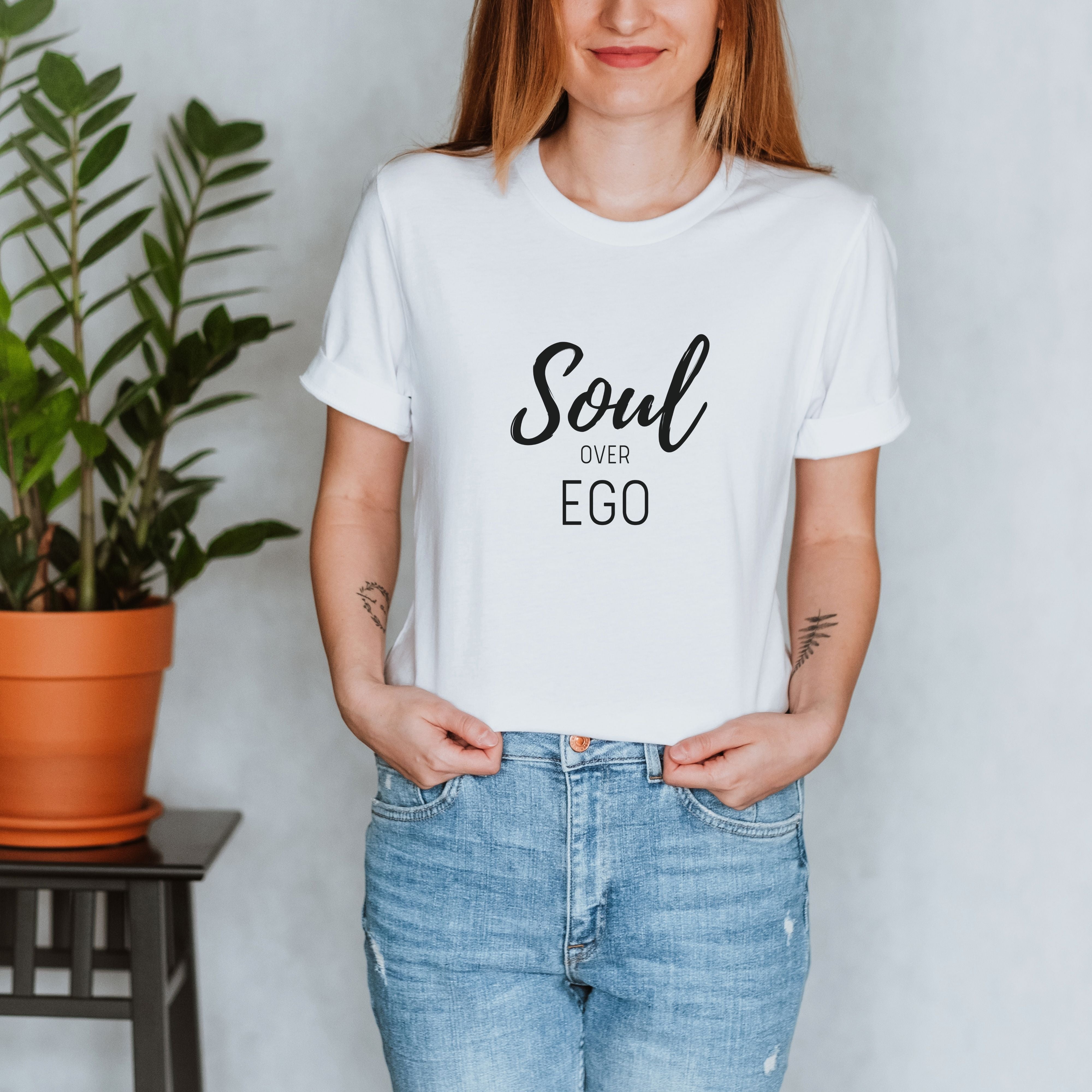 Soul Over Ego Yoga T-shirt