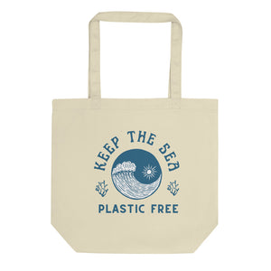 Keep The Sea Plastic Free Eco Tote Bag