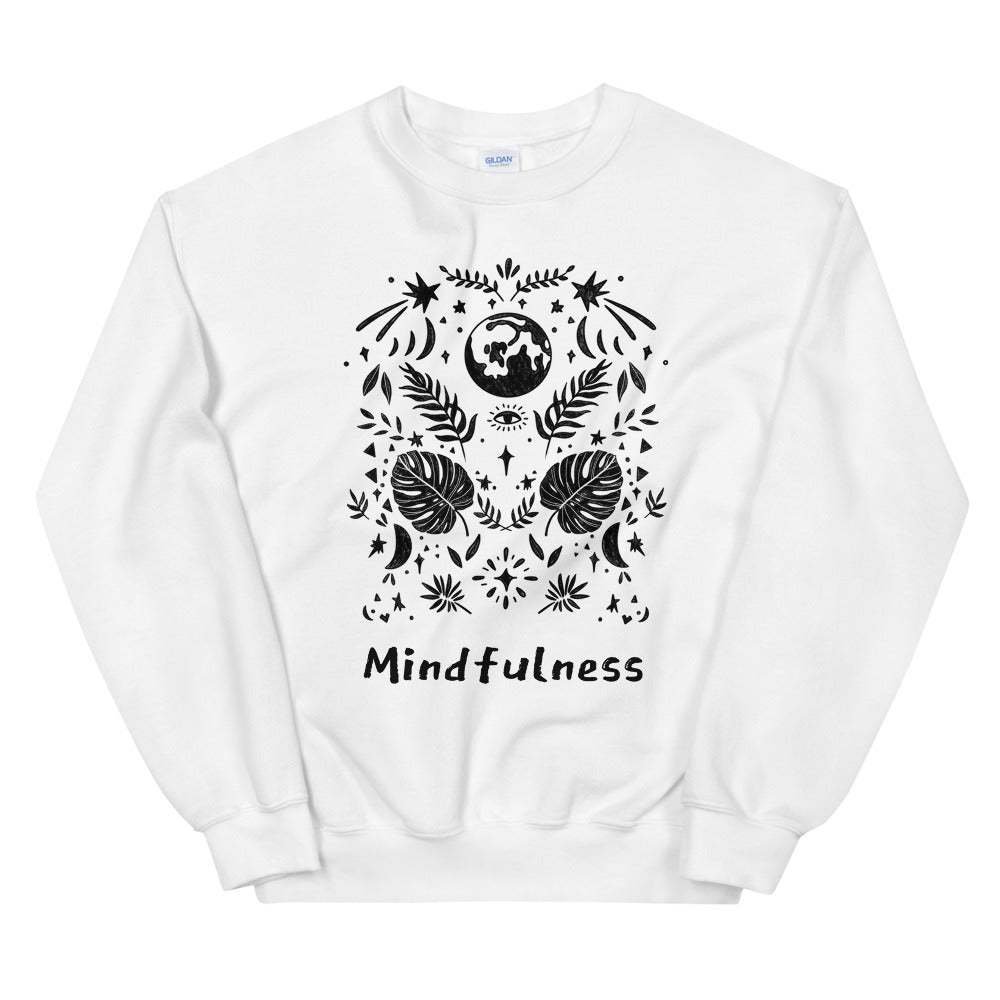 Mindfulness Boho Hand-Drawn Sweatshirt