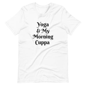 Yoga And My Morning Cuppa T-Shirt